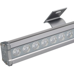Светодиодный прожектор AR-LINE-1000L-36W-24V RGB (Grey, 30 deg, DMX512) (Arlight, Закрытый) 023633