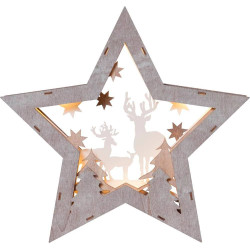 Световая фигура светодиодная на батарейках Eglo FAUNA 410414