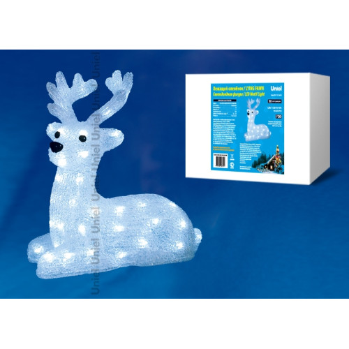 Световая фигура светодиодная ULD-M3133-050/STA WHITE IP20 LYING FAWN