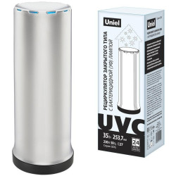 Ультрафиолетовый бактерицидный рециркулятор UDG-T30A UVCB White/Black