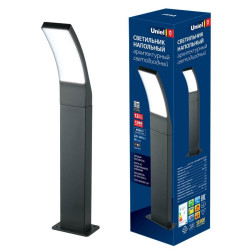 Наземный светильник светодиодный ULU-T70A-12W/4000K IP65 BLACK