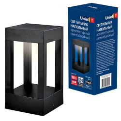 Наземный светильник светодиодный ULU-T03A-10W/3000K IP65 BLACK