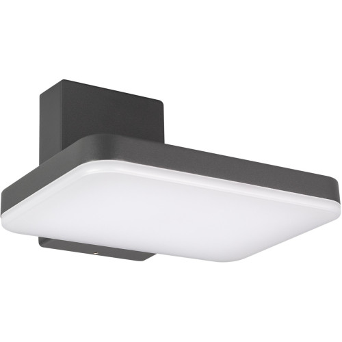 Фасадный светильник светодиодный LGD-TENT-WALL-9W Warm3000 (GR, 110 deg, 230V) (Arlight, IP65 Металл, 3 года) 029977