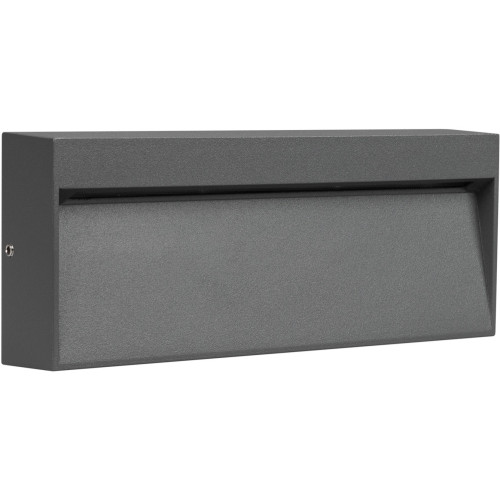 Фасадный светильник светодиодный LGD-TRACE-S200x80-8W Warm3000 (GR, 65 deg, 230V) (Arlight, IP65 Металл, 3 года) 029961