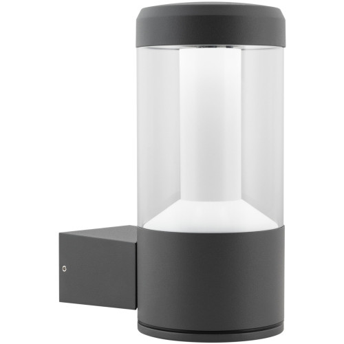 Фасадный светильник светодиодный LGD-STEM-WALL-10W Warm3000 (GR, 185 deg, 230V) (Arlight, IP65 Металл, 3 года) 029985