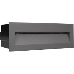 Фасадный светильник светодиодный LTD-TRAIL-S226x76-8W Warm3000 (GR, 65 deg, 230V) (Arlight, IP65 Металл, 3 года) 029964