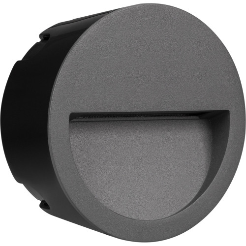 Фасадный светильник светодиодный LTD-TRAIL-R115-4W Warm3000 (GR, 65 deg, 230V) (Arlight, IP65 Металл, 3 года) 029962