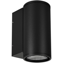 Фасадный светильник светодиодный LGD-FORMA-WALL-R90-12W Warm3000 (BK, 44 deg, 230V) (Arlight, IP54 Металл, 3 года) 037258