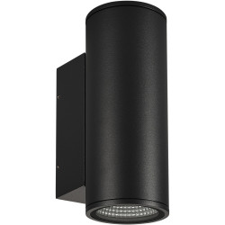 Фасадный светильник светодиодный LGD-FORMA-WALL-TWIN-R90-2x12W Day4000 (BK, 44 deg, 230V) (Arlight, IP54 Металл, 3 года) 037251