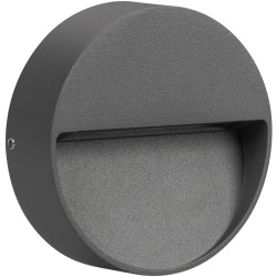 Фасадный светильник светодиодный LGD-TRACE-R100-4W Warm3000 (GR, 55 deg, 230V) (Arlight, IP65 Металл, 3 года) 029959