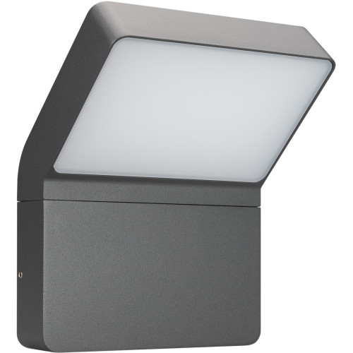 Фасадный светильник светодиодный LGD-ECRAN-WALL-9W Warm3000 (GR, 108 deg, 230V) (Arlight, IP65 Металл, 3 года) 029989