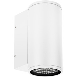 Фасадный светильник светодиодный LGD-FORMA-WALL-R90-12W Warm3000 (WH, 44 deg, 230V) (Arlight, IP54 Металл, 3 года) 037257