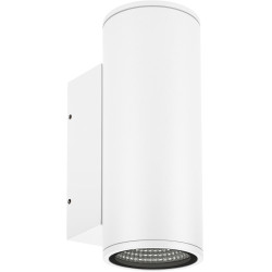 Фасадный светильник светодиодный LGD-FORMA-WALL-TWIN-R90-2x12W Day4000 (WH, 44 deg, 230V) (Arlight, IP54 Металл, 3 года) 037250