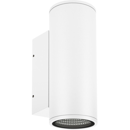 Фасадный светильник светодиодный LGD-FORMA-WALL-TWIN-R90-2x12W Day4000 (WH, 44 deg, 230V) (Arlight, IP54 Металл, 3 года) 037250