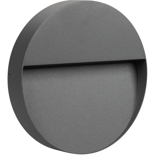 Фасадный светильник светодиодный LGD-TRACE-R215-8W Warm3000 (GR, 60 deg, 230V) (Arlight, IP65 Металл, 3 года) 029957