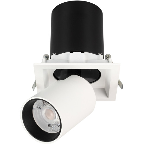 LED спот встраиваемый LTD-PULL-S110x110-10W Day4000 (WH, 24 deg, 230V) (Arlight, IP20 Металл, 5 лет) 031367