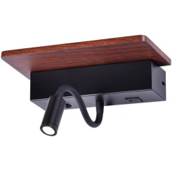 Спот для чтения светодиодный с выключателем и USB-портом Wallers FW291