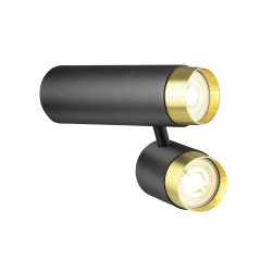 Спот светодиодный Sauris LH8020/2C-BK-GD