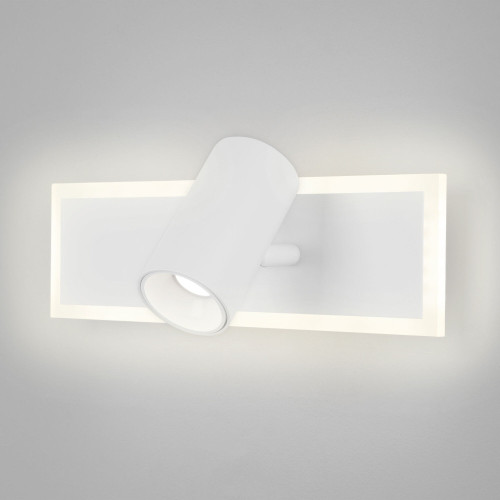 Спот настенный светодиодный с подсветкой Binar 20127/1 LED белый