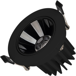 Светильник встраиваемый LED MS-FORECAST-BUILT-TURN-R102-12W Day4000 (BK-BK, 32 deg, 230V) (Arlight, IP20 Металл, 5 лет) 035452