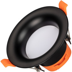 Светильник встраиваемый LED MS-BLIZZARD-BUILT-R102-8W Day4000 (BK, 100 deg, 230V) (Arlight, IP20 Металл, 3 года) 035599