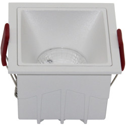 Встраиваемый светильник Alfa LED DL043-01-15W4K-D-SQ-W