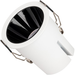 Светильник встраиваемый LED MS-ATLAS-BUILT-R72-20W Day4000 (WH-BK, 30 deg, 230V) (Arlight, IP20 Металл, 5 лет) 033653