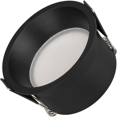 Светильник встраиваемый LED MS-BREEZE-BUILT-R82-9W Warm3000 (BK, 80 deg, 230V) (Arlight, IP20 Металл, 3 года) 036619