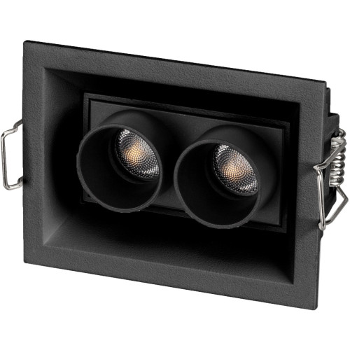 Светильник встраиваемый LED MS-ORIENT-BUILT-TURN-TC-S67x90-5W Day4000 (BK-BK, 30 deg, 230V) (Arlight, IP20 Металл, 5 лет) 037207