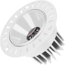 Светильник встраиваемый LED MS-ATLAS-TRIMLESS-R70-12W Warm3000 (WH, 32deg, 230V) (Arlight, IP20 Металл, 5 лет) 037056
