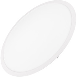 Светильник встраиваемый LED DL-EDGE-R500-40W Warm3000 (WH, 115 deg, 230V) (Arlight, IP40 Металл, 3 года) 036421