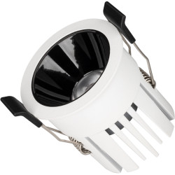 Светильник встраиваемый LED MS-ATLAS-BUILT-R58-10W Warm3000 (WH-BK, 35 deg, 230V) (Arlight, IP20 Металл, 5 лет) 035454