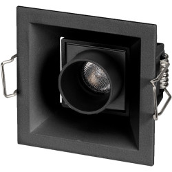 Светильник встраиваемый LED MS-ORIENT-BUILT-TURN-TC-S67x67-3W Day4000 (BK-BK, 30 deg, 230V) (Arlight, IP20 Металл, 5 лет) 037205