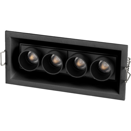 Светильник встраиваемый LED MS-ORIENT-BUILT-TURN-TC-S67x150-10W Day4000 (BK-BK, 30 deg, 230V) (Arlight, IP20 Металл, 5 лет) 037209