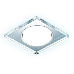Встраиваемый светильник светодиодный с подсветкой Compo GX53 G215 CL/CH/CLD