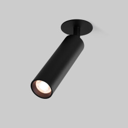 Точечный светильник встраиваемый Diffe черный 8W 4200K 25040/LED