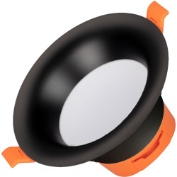 Светильник встраиваемый LED MS-BLIZZARD-BUILT-R115-10W Day4000 (BK, 100 deg, 230V) (Arlight, IP20 Металл, 3 года) 036604