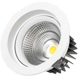 Светодиодный Светильник встраиваемый LED LTD-140WH 25W Day White 30deg (Arlight, IP40 Металл, 3 года) 032619