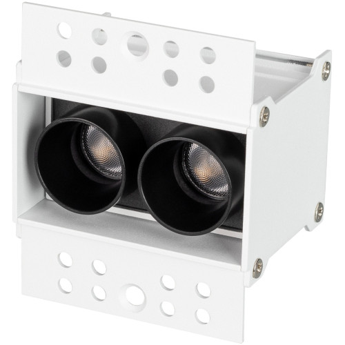Светильник встраиваемый LED MS-ORIENT-BUILT-TRIMLESS-TC-S38x67-5W Day4000 (WH-BK, 30 deg, 230V) (Arlight, IP20 Металл, 5 лет) 032228