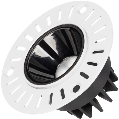 Светильник встраиваемый LED MS-ATLAS-TRIMLESS-R50-6W Day4000 (BK, 40deg, 230V) (Arlight, IP20 Металл, 5 лет) 035745