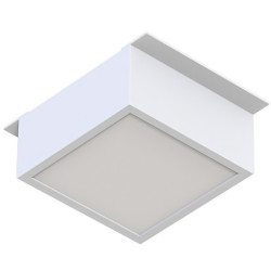 Светильник встраиваемый LED DL-GRIGLIATO-S90x90-12W Day4000 (WH, 90 deg, 230) (Arlight, IP40 Металл, 3 года) 038335