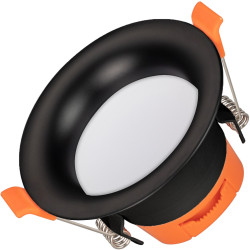 Светильник встраиваемый LED MS-BLIZZARD-BUILT-R90-6W Day4000 (BK, 100 deg, 230V) (Arlight, IP20 Металл, 3 года) 036605