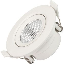 Светильник встраиваемый LED LTD-POLAR-TURN-R80-5W Day4000 (WH, 36 deg, 230V) (Arlight, IP20 Пластик, 3 года) 032309