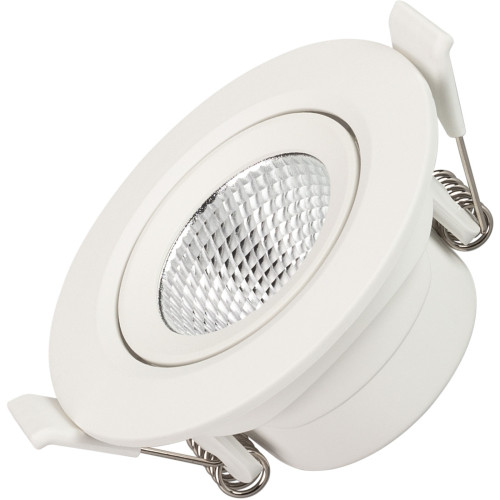 Светильник встраиваемый LED LTD-POLAR-TURN-R80-5W Day4000 (WH, 36 deg, 230V) (Arlight, IP20 Пластик, 3 года) 032309