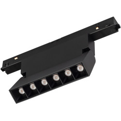 Трековый светильник светодиодный MAG-ORIENT-LASER-FOLD-S195-6W Warm3000 (BK, 30 deg, 48V, DALI) (Arlight, IP20 Металл, 3 года) 034631