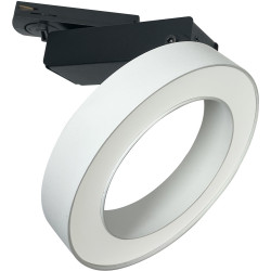 Трековый светильник однофазный 220V светодиодный Rim TR044-1-12W3K-W