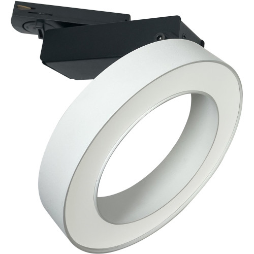 Трековый светильник однофазный 220V светодиодный Rim TR044-1-12W3K-W