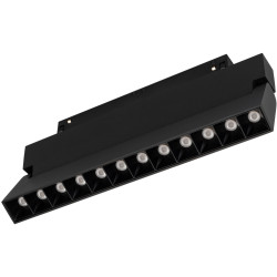 Трековый светильник светодиодный MAG-ORIENT-LASER-FOLD-S230-12W Warm3000 (BK, 30 deg, 48V, DALI) (Arlight, IP20 Металл, 3 года) 034642