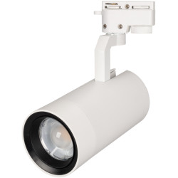 Трековый светильник светодиодный LGD-GELIOS-2TR-R95-40W Warm3000 (WH, 20-60 deg, 230V) (Arlight, IP20 Металл, 3 года) 031250