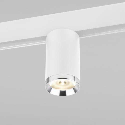 Трековый светильник магнитный 48V 10W 4200K Ringe (белый/серебро) 85506/01 Slim Magnetic R06